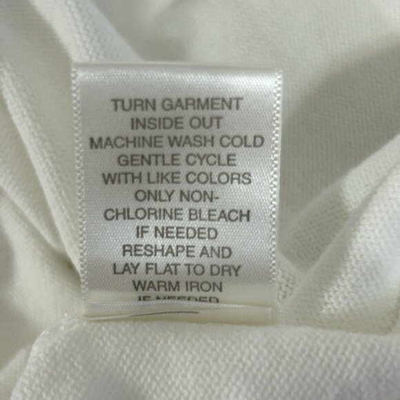 VTG CHRISTOPHER & BANKS (FLAWED) Cardigan M Ladybugs Embroidered Flowers Beads - Picture 8 of 9